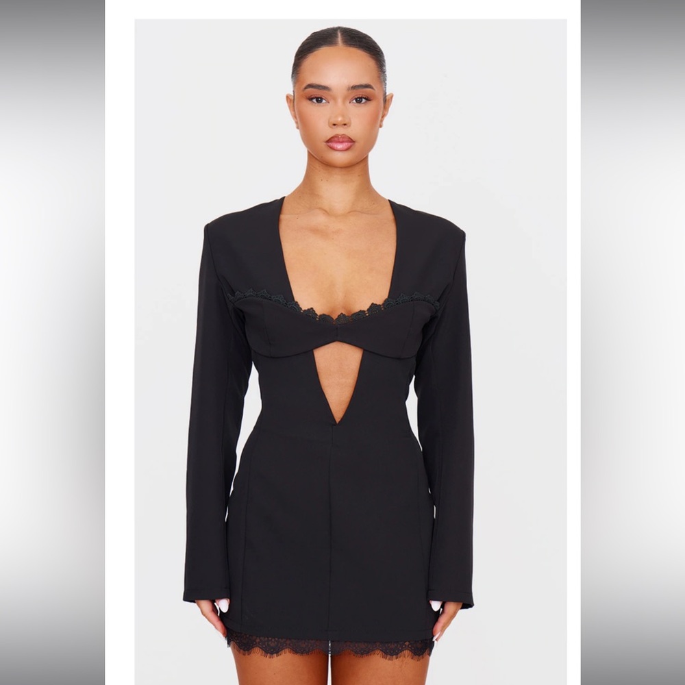 PLT black cocktail dress NWT